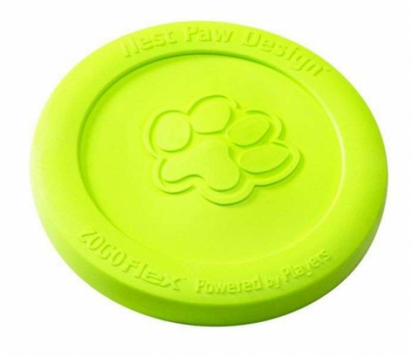 West Paw Mini Zisc - 17 cm Lime